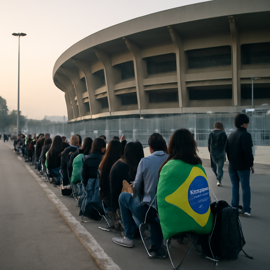 Fãs na grade e filas de dias: como a espera virou estratégia de Marketing Digital para shows no Brasil