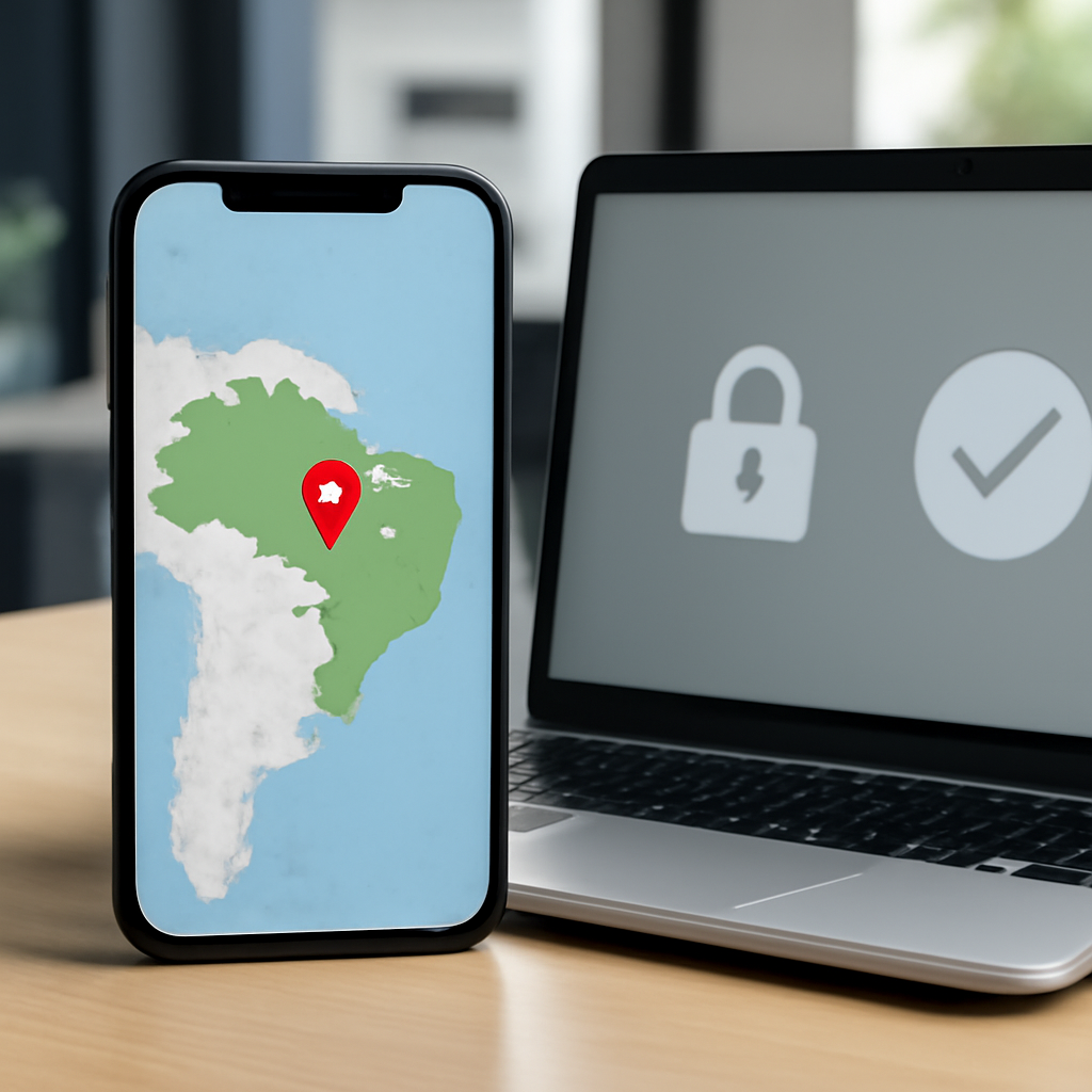 Geolocalização em sites regulamentados no Brasil: o que é verificado, por que existe e como isso melhora a eficiência do usuário