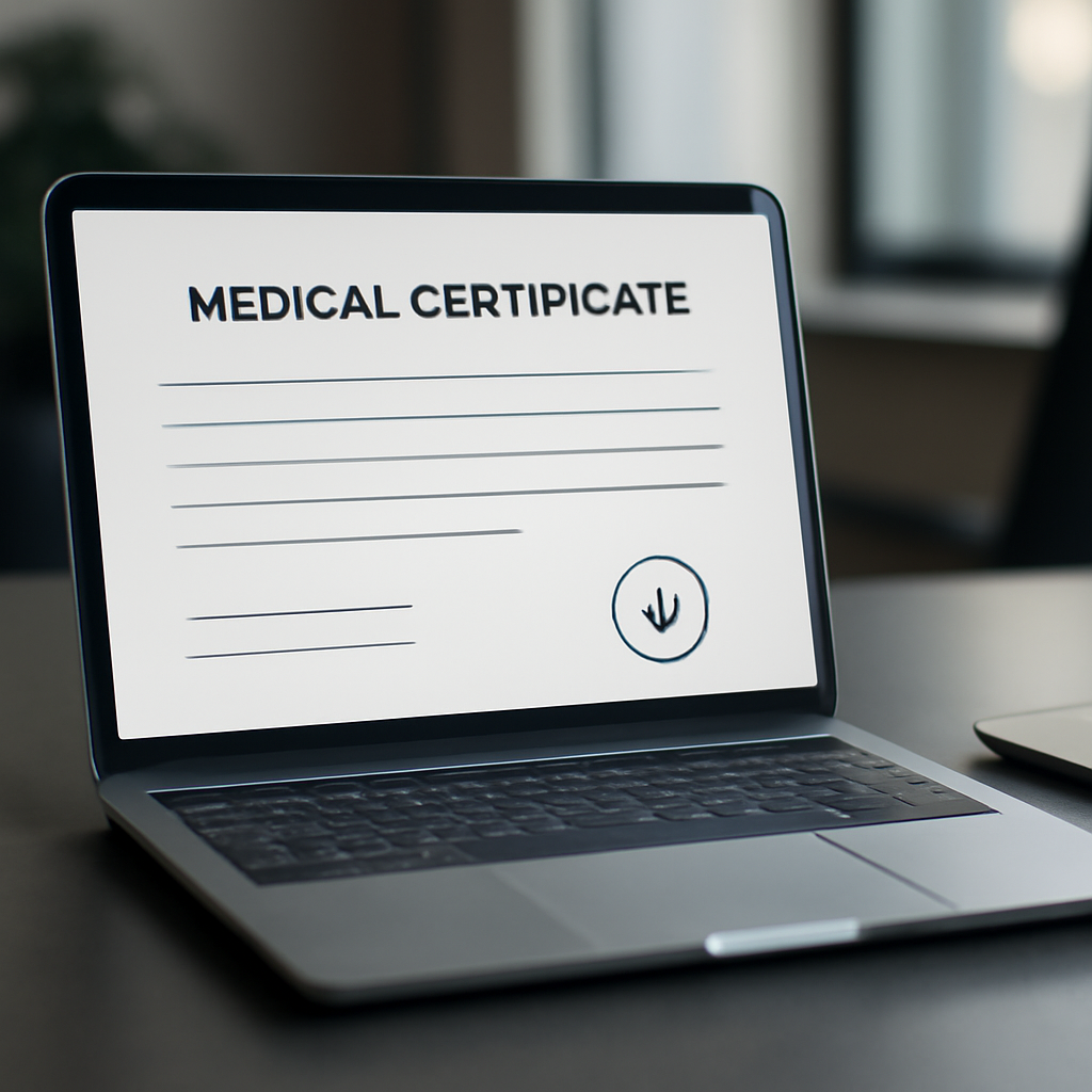 comprar atestado médico online